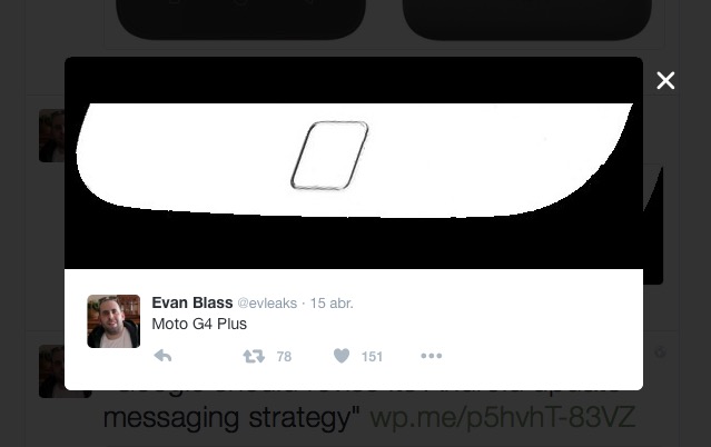 Moto G4 Plus evleaks
